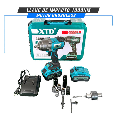 Sett de 2 Llave de Impacto 1000 NM