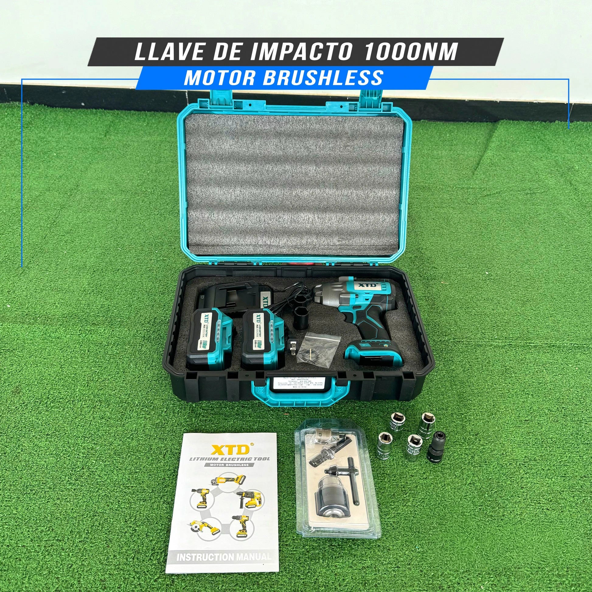 Sett de 2 Llave de Impacto 1000 NM